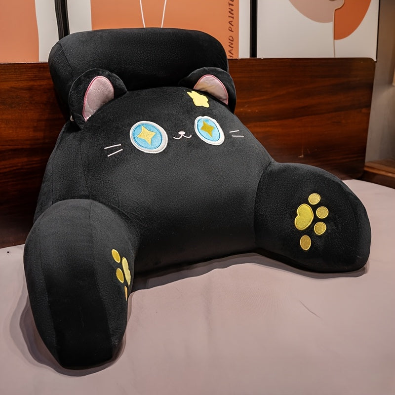 Cuddle Cushion: Ergonomic Reading Pillow for Back Support, Washable, Adjustable for Beds & Sofas