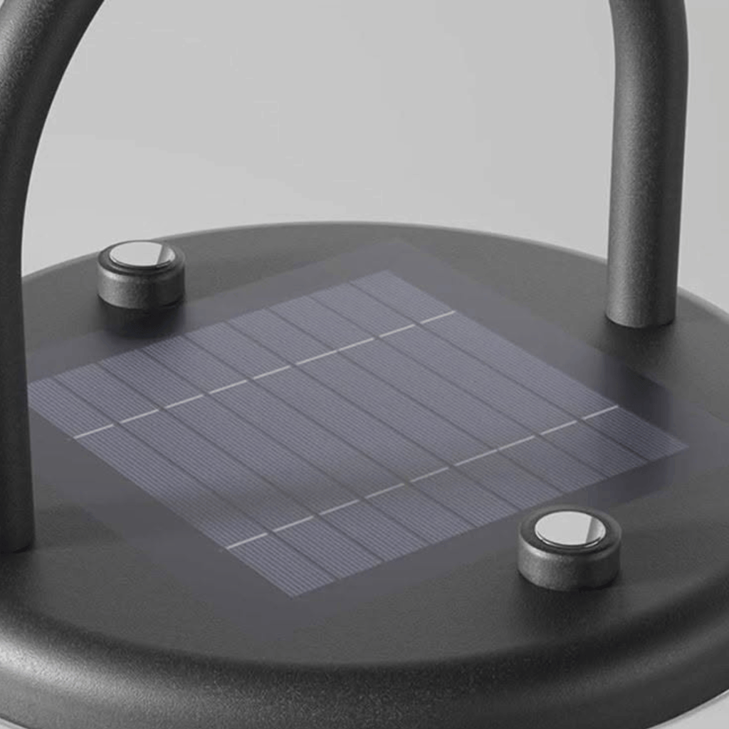 Outdoor LED Lantern for Camping, Garden, and Emergency Lighting - Solar Powered