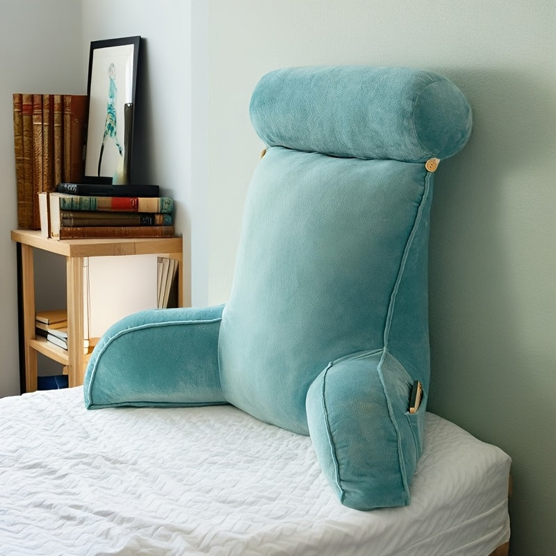 Cuddle Cushion - Ergonomic Back Support Pillow for Reading, Soft Large Cushion for Beds & Sofas