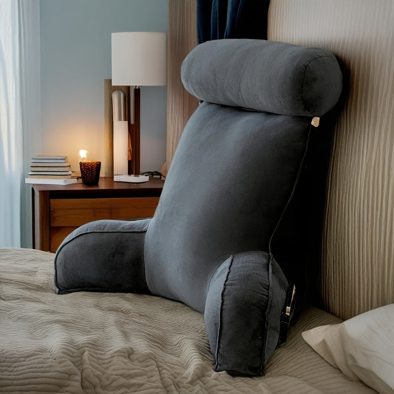 Cuddle Cushion - Ergonomic Back Support Pillow for Reading, Soft Large Cushion for Beds & Sofas